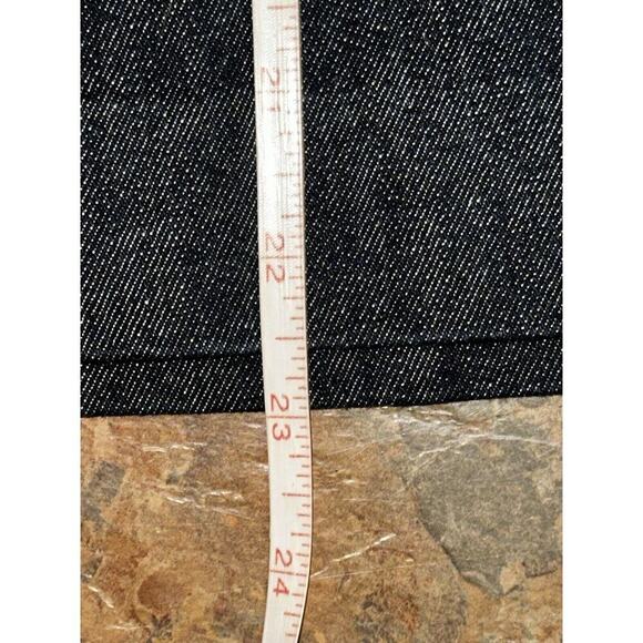 Talbots Women's Size 10 Dark Wash Stretch Denim Jean Skirt - Picture 10 of 10
